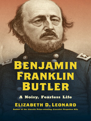 cover image of Benjamin Franklin Butler